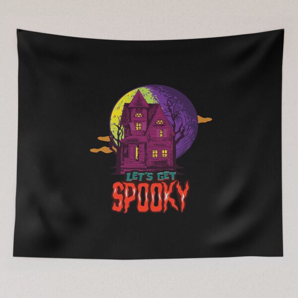 Item preview, Let's get spooky-haunted house designed and sold by creativelittleo.
