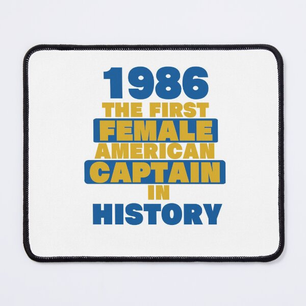 Item preview, 1986 - The First Female American Captain In History designed and sold by danielleartsy.