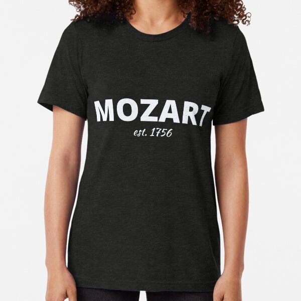 Mozart est.1756 Tri-blend T-Shirt