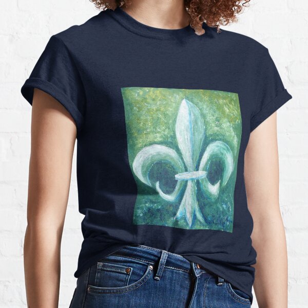 Item preview, Fleur de lis New Orleans Emblem Abstract designed and sold by VixenArt-LF.