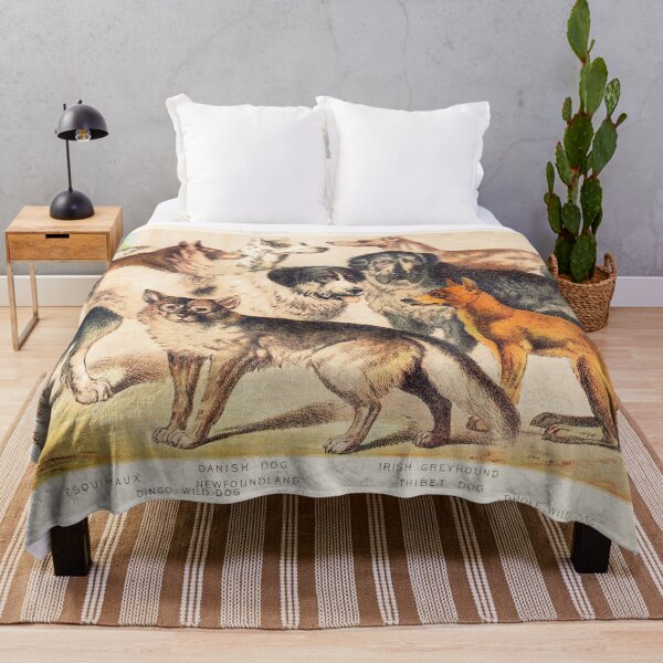 Item preview, Dog breeds vintage art designed and sold by Vintage Designs +.