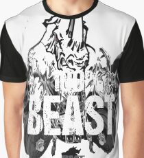 100% Beast Grafik T-Shirt