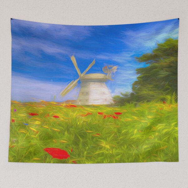 Item preview, Windmill Meadow Art designed and sold by Londonimages.