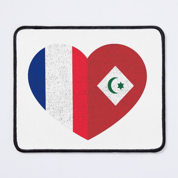 Item preview, Amazigh Rifian French Pride Heart Arrif France Flag Gift designed and sold by cssdru.