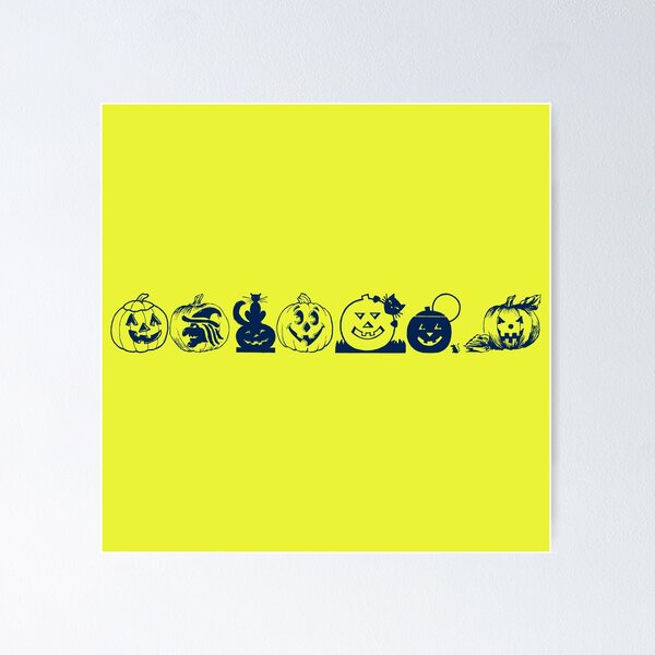 Item preview, Spooky Halloween Pumpkins Doodles Gift Idea designed and sold by catchyology.