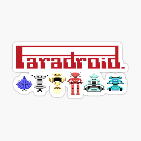 Artikel-Vorschau von Paradroid, designt und verkauft von Retro8BitShop.