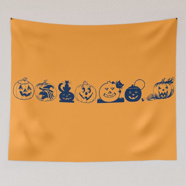 Item preview, Spooky Halloween Pumpkins Doodles Gift Idea designed and sold by catchyology.