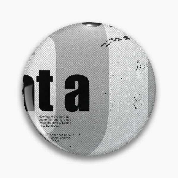 Item preview, One at a time | Grunge design | From dotman_designer Poster Series designed and sold by dotmanprints.