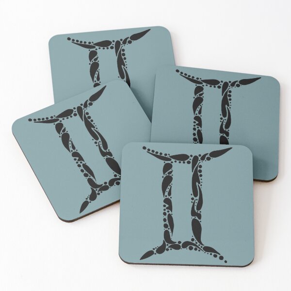 Item preview, GEMINI Zodiac Sign - Hand drawn Ink Design designed and sold by TaltalimDesign.