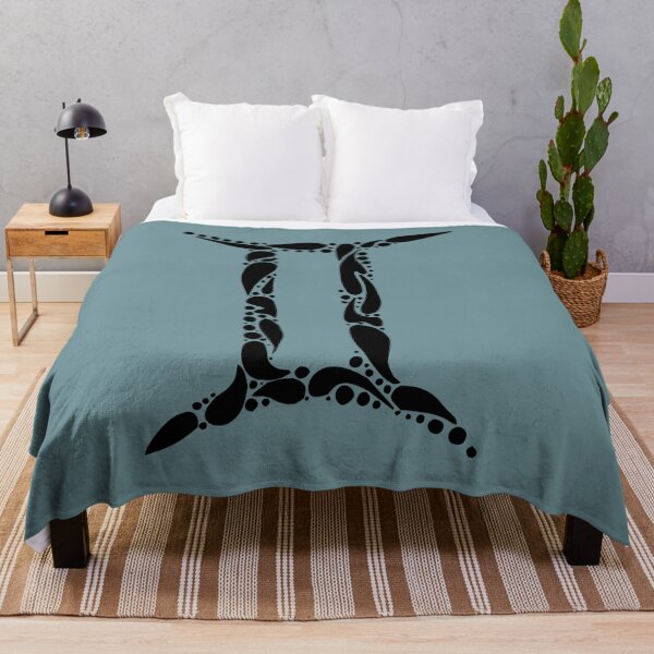 Item preview, GEMINI Zodiac Sign - Hand drawn Ink Design designed and sold by TaltalimDesign.