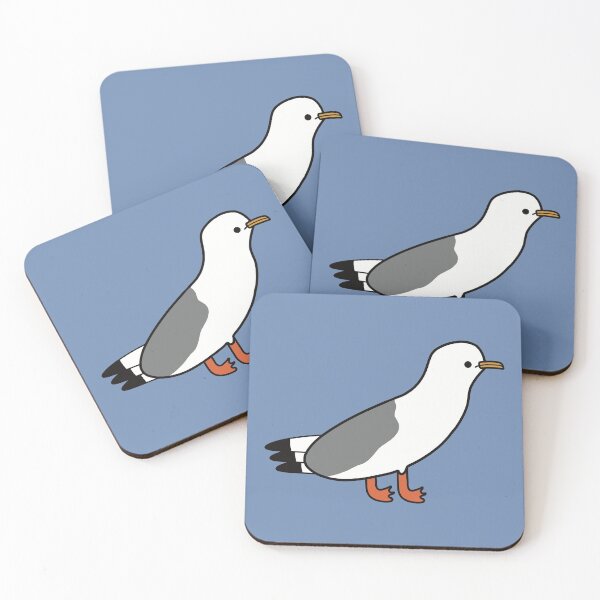 Item preview, Cute Seagull - Kawaii Seagull designed and sold by KawaiiByDice.