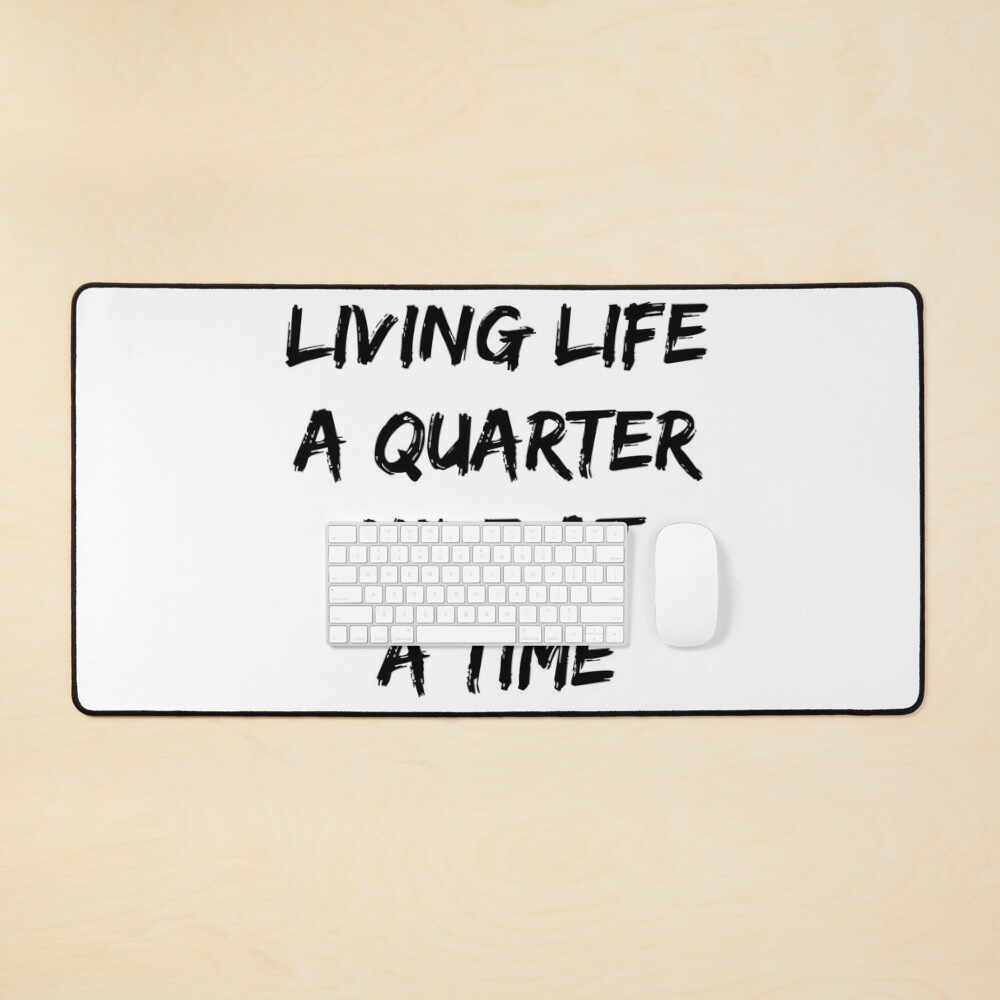 Living Life Quarter Mile Time Vector Stock Vector (Royalty Free