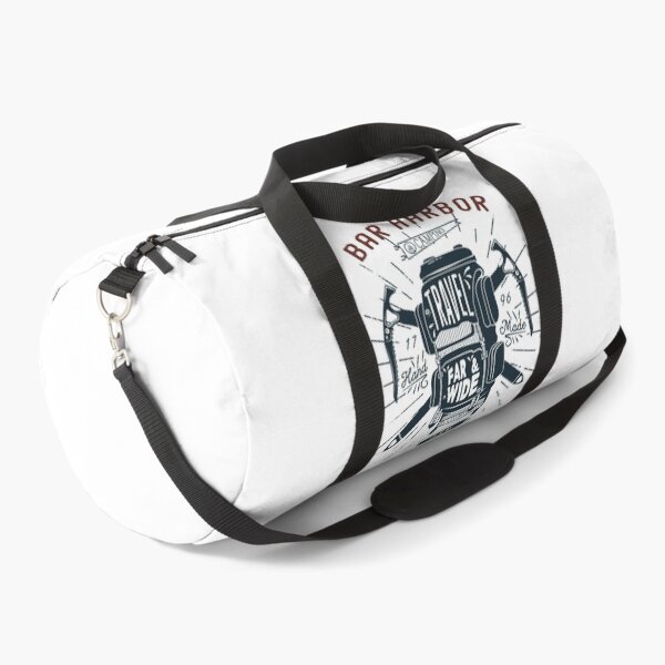 Item preview, Bar Harbor Maine Backpack Gear Retro designed and sold by KrisSidDesigns.
