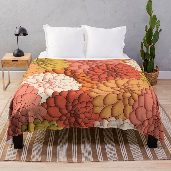 Item preview, Seasons - Autumn Dahlias designed and sold by PoppyPod.