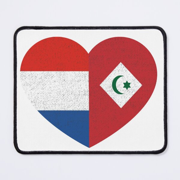 Item preview, Amazigh Rifian Dutch Pride Heart Arrif Holland Flag Gift designed and sold by cssdru.