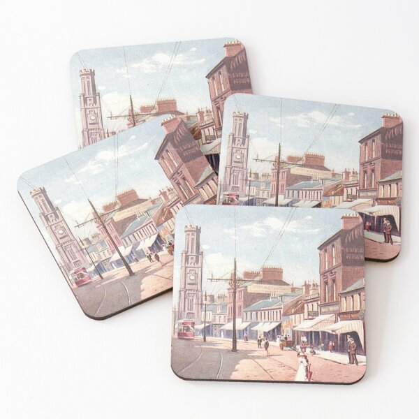 Item preview, Vintage Illustration of High Street, Ayr designed and sold by yourscotland.