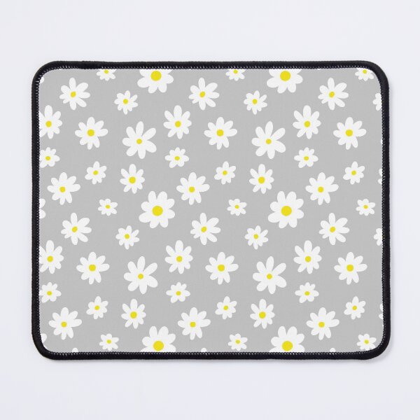 Item preview, Daisy Pattern (gray/white) designed and sold by Design Minds Boutique.