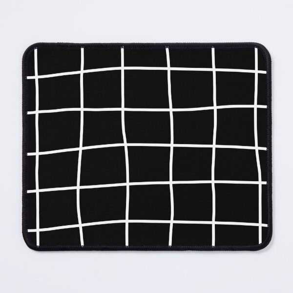 Item preview, Large Hand Drawn Grid (white/black) designed and sold by Design Minds Boutique.