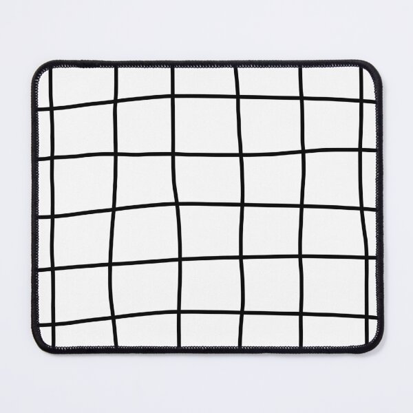 Item preview, Large Hand Drawn Grid (black/white) designed and sold by Design Minds Boutique.