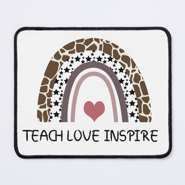 Item preview, Teach Love Inspire Rainbow designed and sold by Inkwell-TikNik.