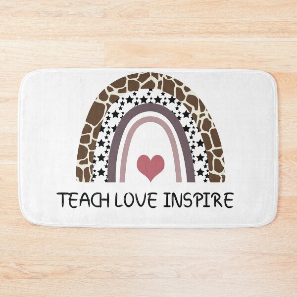 Item preview, Teach Love Inspire Rainbow designed and sold by Inkwell-TikNik.