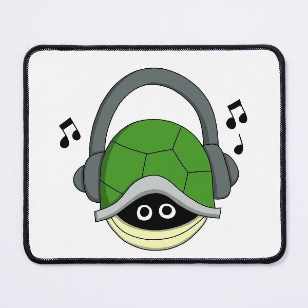 Item preview, Turtle in Shell with Headphones designed and sold by palaco210.