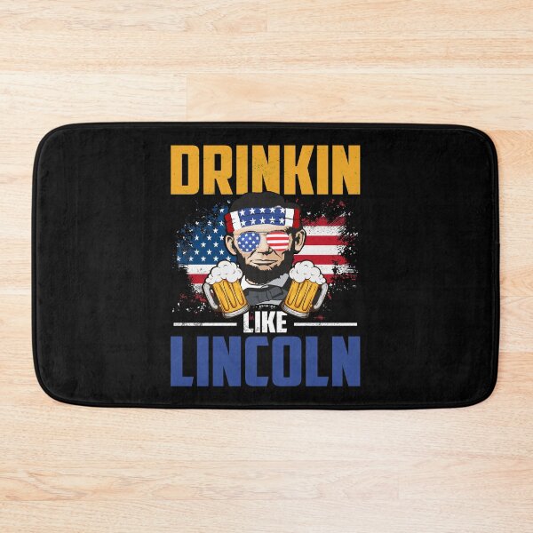 Item preview, Drinkin' Like Lincoln Funny 4th of July Vintage Party designed and sold by Urlan.