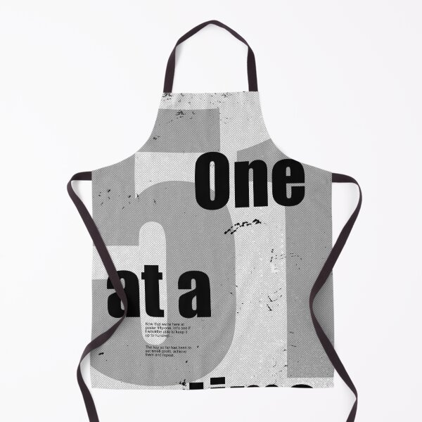 Item preview, One at a time | Grunge design | From dotman_designer Poster Series designed and sold by dotmanprints.