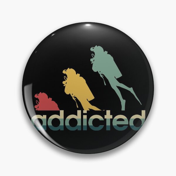 Item preview, Scuba diving addicted vintage designed and sold by CactusDesigns68.