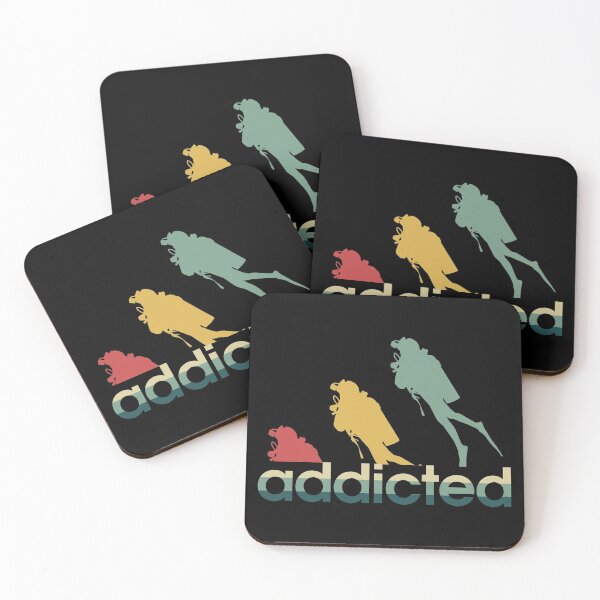 Item preview, Scuba diving addicted vintage designed and sold by CactusDesigns68.