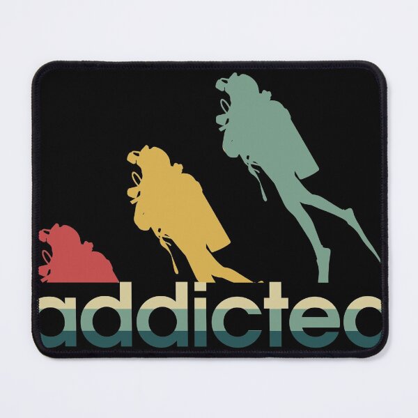 Item preview, Scuba diving addicted vintage designed and sold by CactusDesigns68.