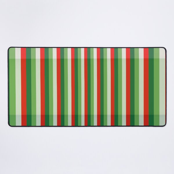 Item preview, Green, Star White and Red Stipe Overlay Pattern designed and sold by taiche.