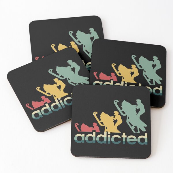 Item preview, Snowmobile addicted  vintage designed and sold by CactusDesigns68.