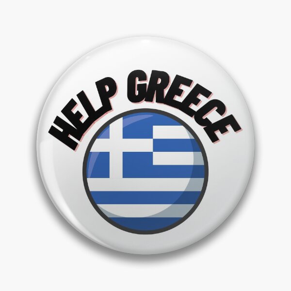 Item preview, Help Greece designed and sold by Cubezz.
