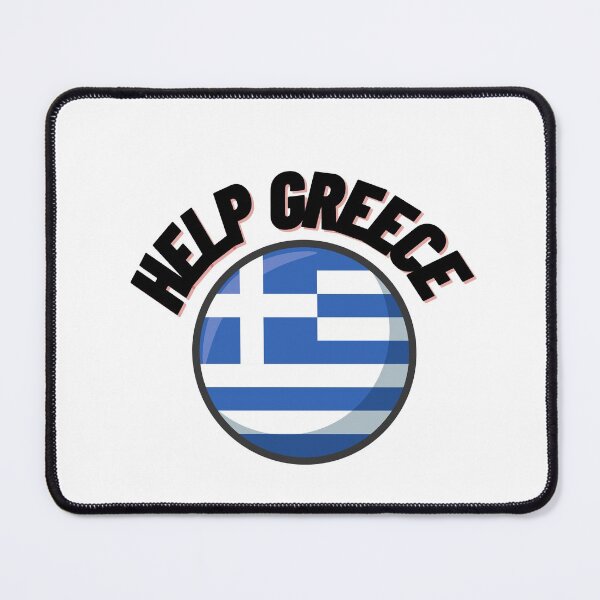 Item preview, Help Greece designed and sold by Cubezz.
