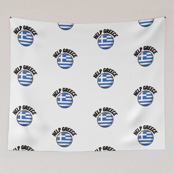Item preview, Help Greece designed and sold by Cubezz.