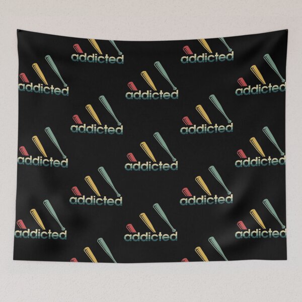 Item preview, Softball Baseball addicted vintage designed and sold by CactusDesigns68.