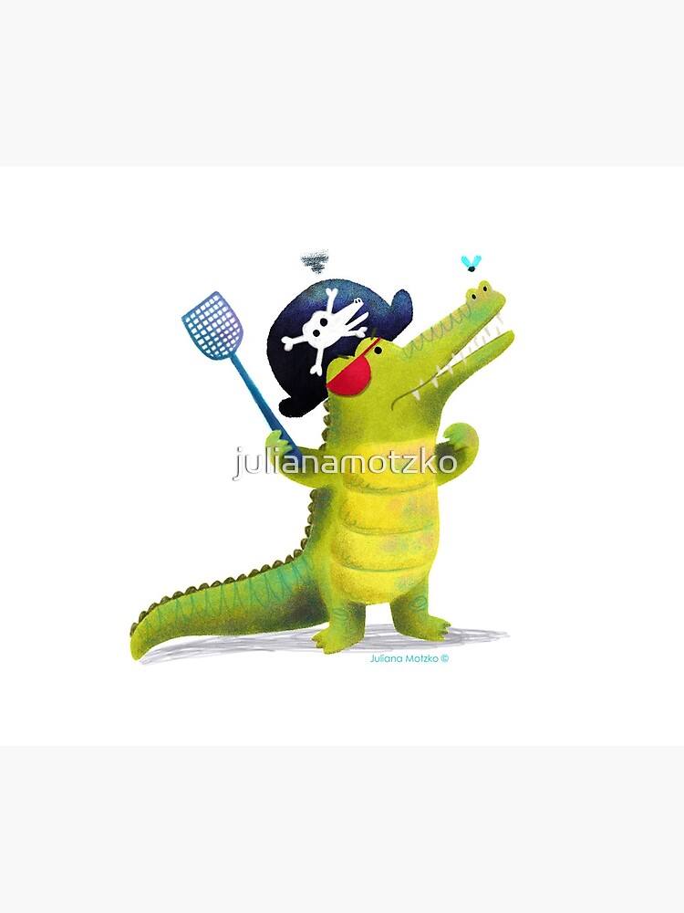 Captain Pirate Crocodile by julianamotzko