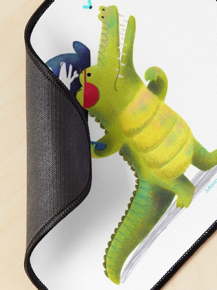 Alternate view of Captain Pirate Crocodile Mouse Pad