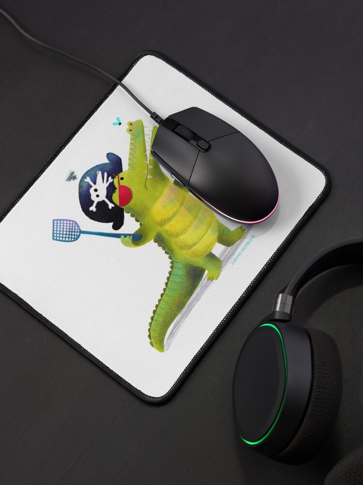 Alternate view of Captain Pirate Crocodile Mouse Pad