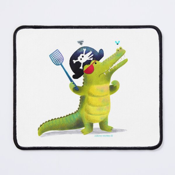 Item preview, Captain Pirate Crocodile designed and sold by julianamotzko.