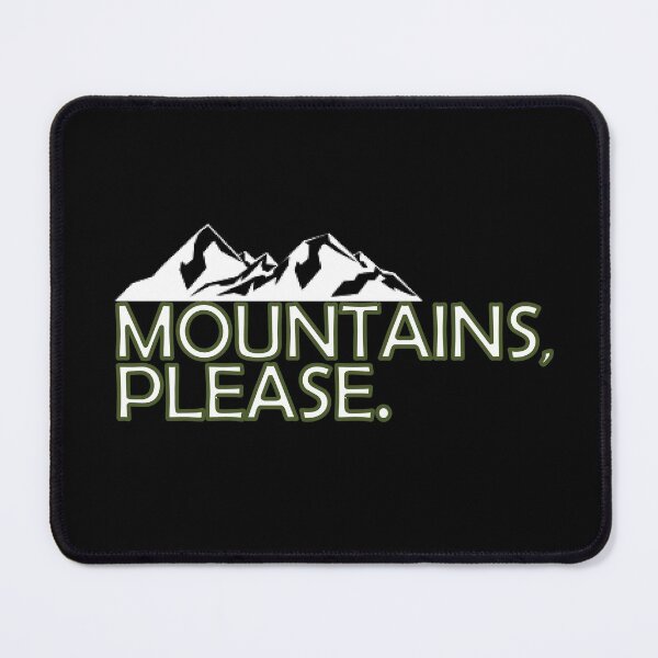 Item preview, Mountains, Please. designed and sold by CaesarisHome.