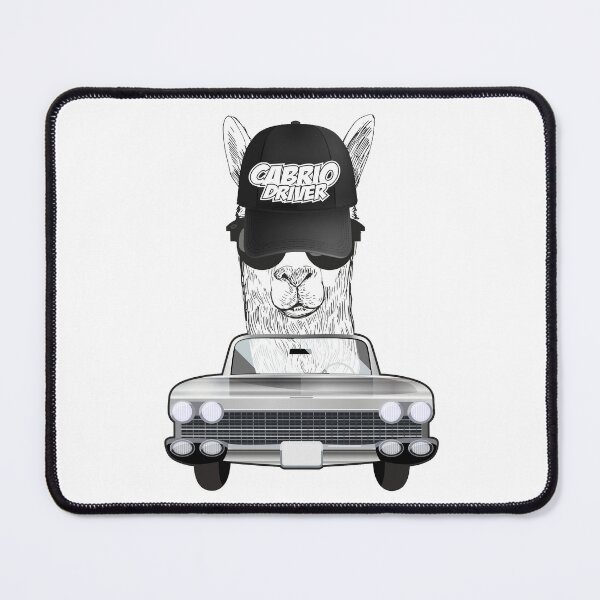Item preview, Llama convertible car driver designed and sold by ProMySign.