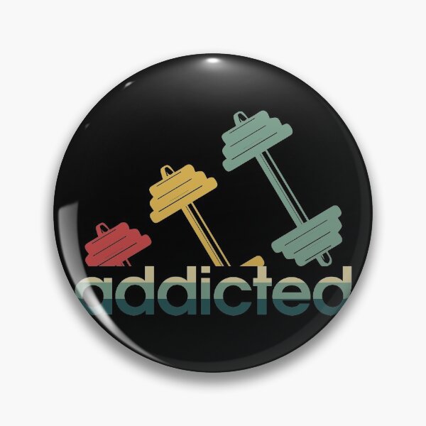 Item preview, Weightlifting addicted vintage designed and sold by CactusDesigns68.