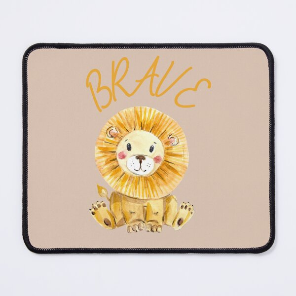 Item preview, Brave Lion Wall Art Nursery Room designed and sold by Einsteincreates.