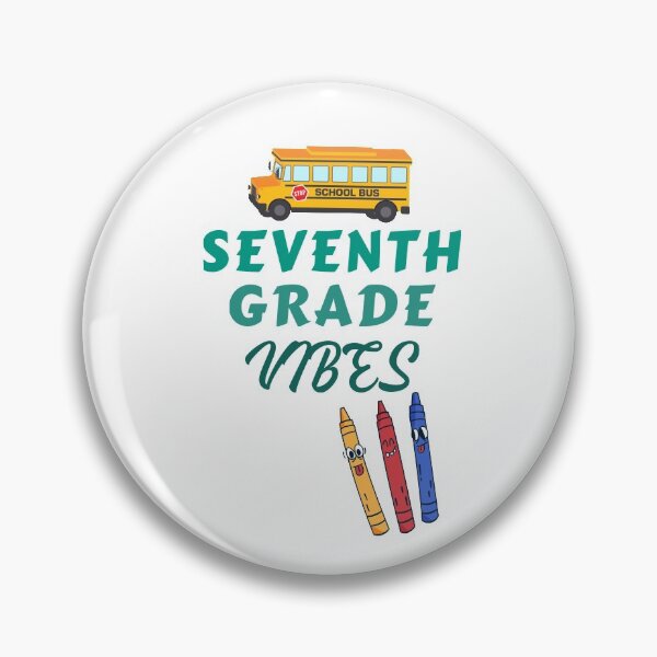 Item preview, Seventh Grade Vibes - Hello Seventh Grade designed and sold by Club7Studios.