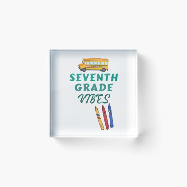 Item preview, Seventh Grade Vibes - Hello Seventh Grade designed and sold by Club7Studios.