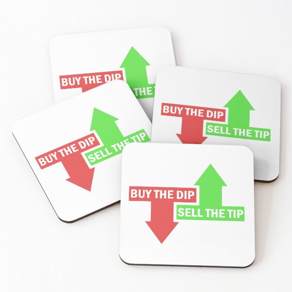 Item preview, Buy The Dip Sell The Tip Stock Market Trader designed and sold by Zeeph.