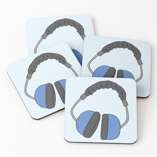 Item preview, Blue Earmuffs designed and sold by BundaBear.
