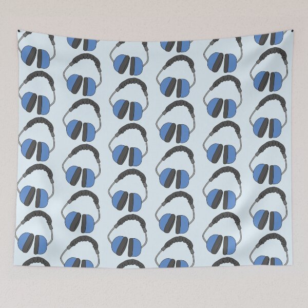 Item preview, Blue Earmuffs designed and sold by BundaBear.